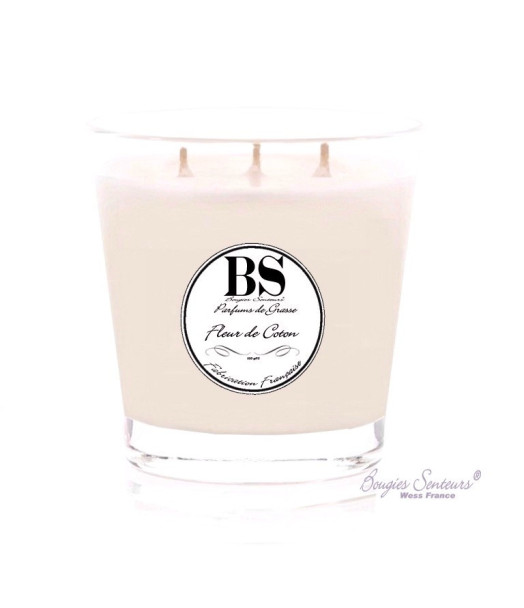 BOUGIE FLEUR DE COTON 550 GRS BOUGIE FLEUR DE COTON 550 GRS