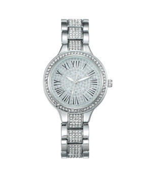 MONTRE FEMME FANTAISIE AVEC BRACELET ARGENT JULIA