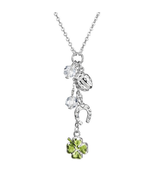 Collier Pompom Lucky Cristal From Swarovski® 6078-02-Rh Collier Pompom Lucky Cristal From Swarovski® 6078-02-Rh