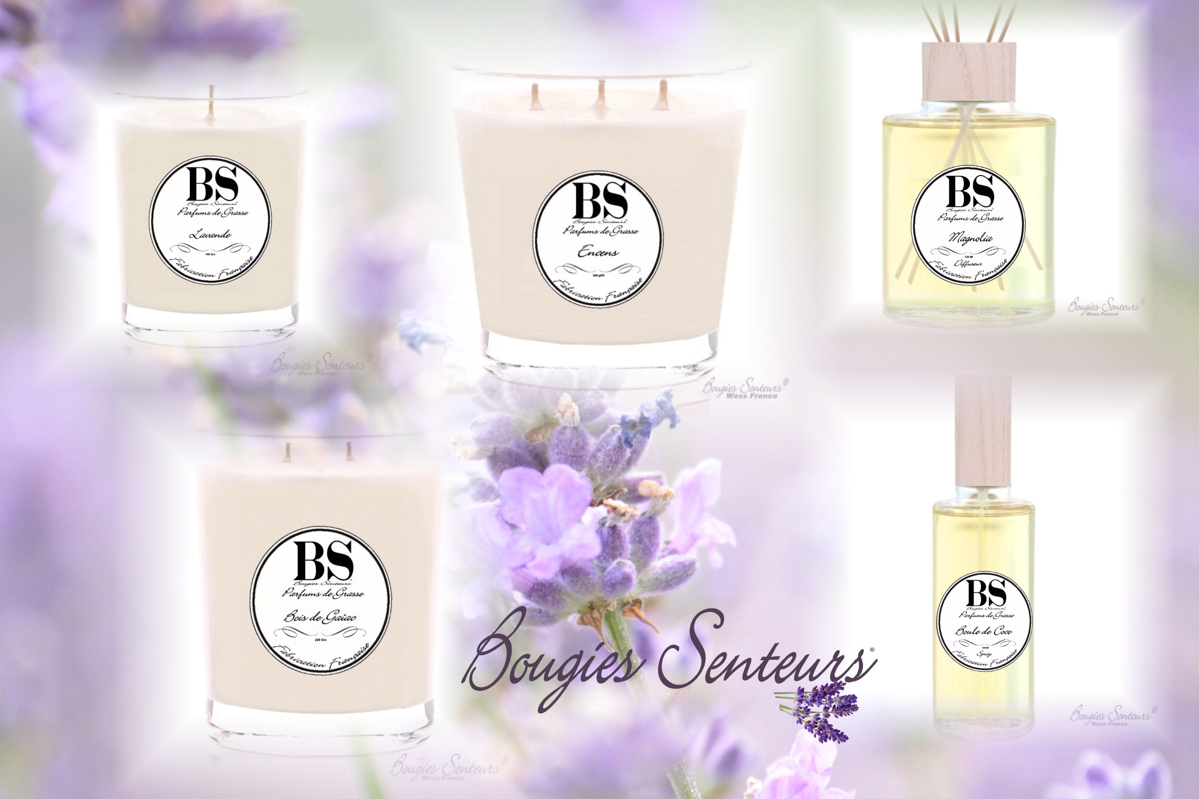 Bougies et parfums d'ambiance SAINT VALENTIN - Idées de cadeaux VILLEPINTE 93

